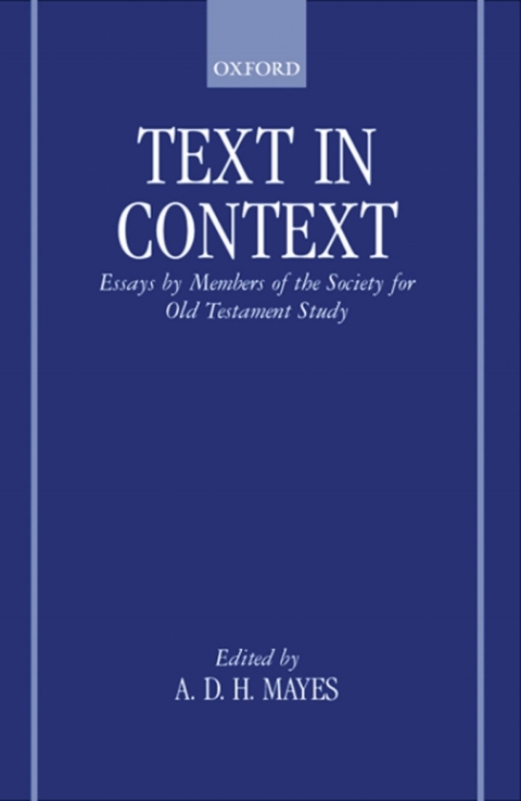 Cover image for book Text in Context