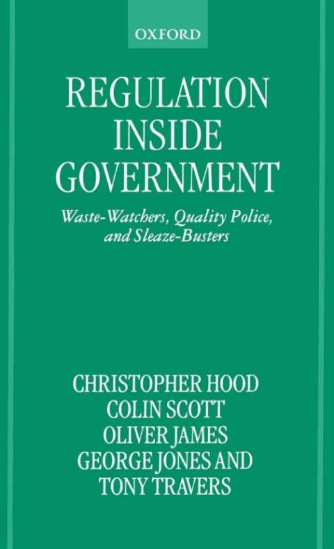 Cover image for book Regulation Inside Government
