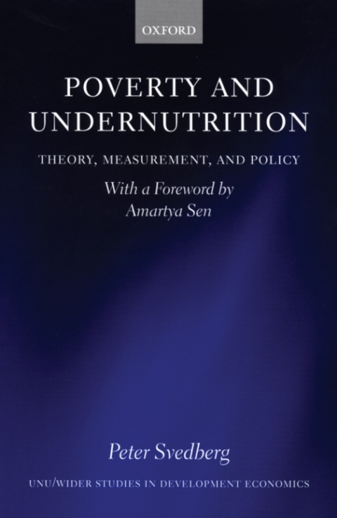 Cover image for book Poverty and Undernutrition