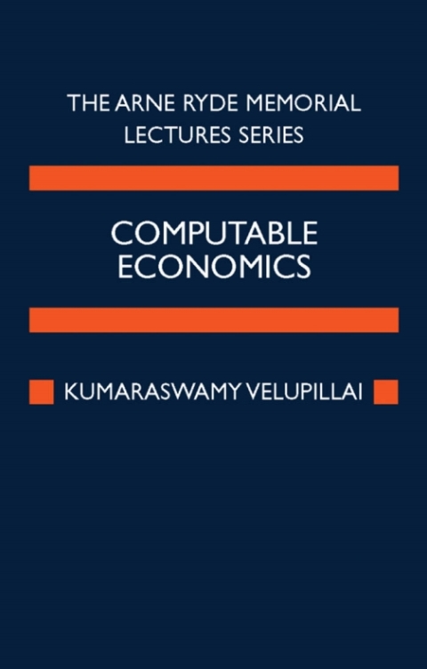 Cover image for book Computable Economics