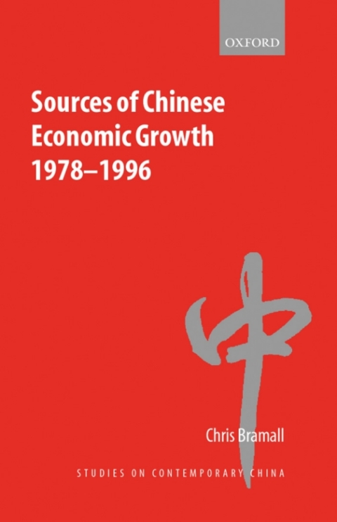 Cover image for book Sources of Chinese Economic Growth, 1978-1996