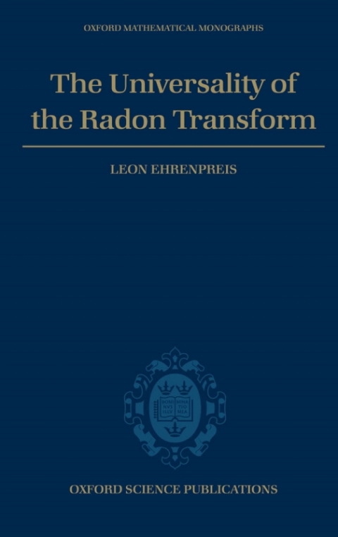 Cover image for book The Universality of the Radon Transform