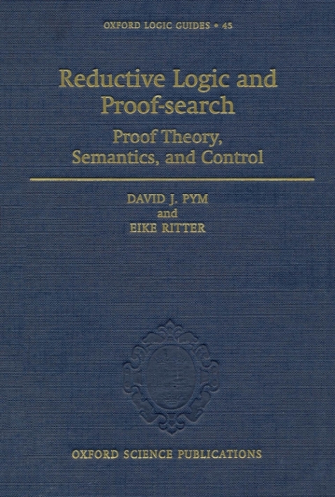 Cover image for book Reductive Logic and Proof-search