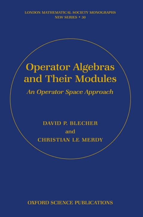 Cover image for book Operator Algebras and Their Modules
