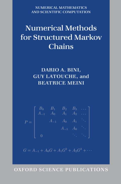 Cover image for book Numerical Methods for Structured Markov Chains