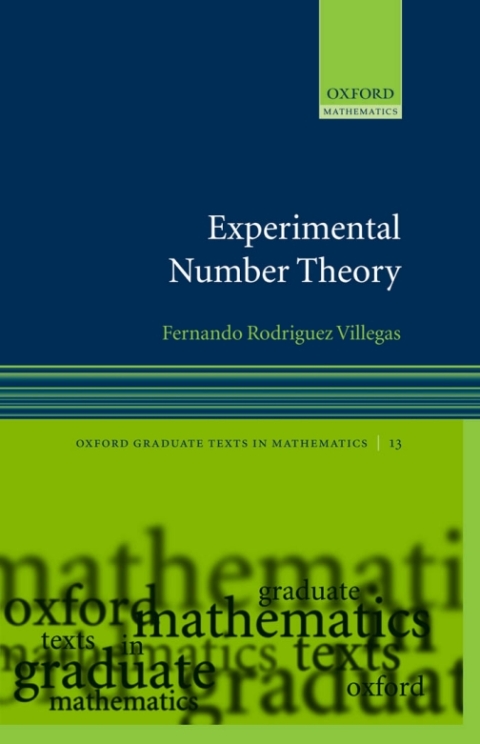 Cover image for book Experimental Number Theory