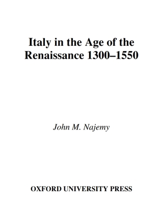 Italy in the Age of the Renaissance