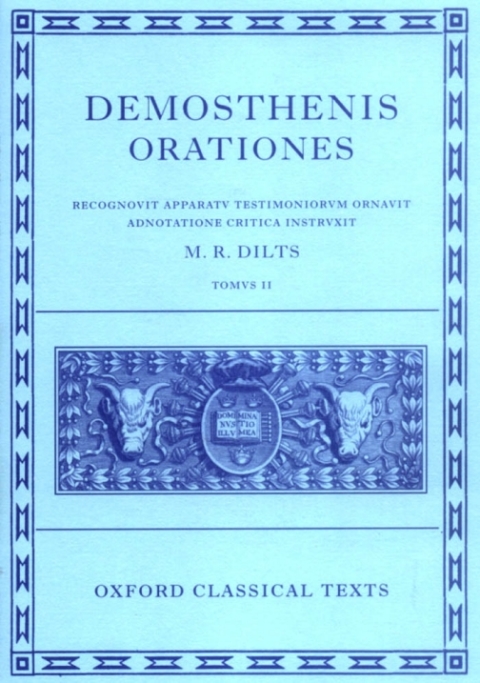 Cover image for book Demosthenis Orationes