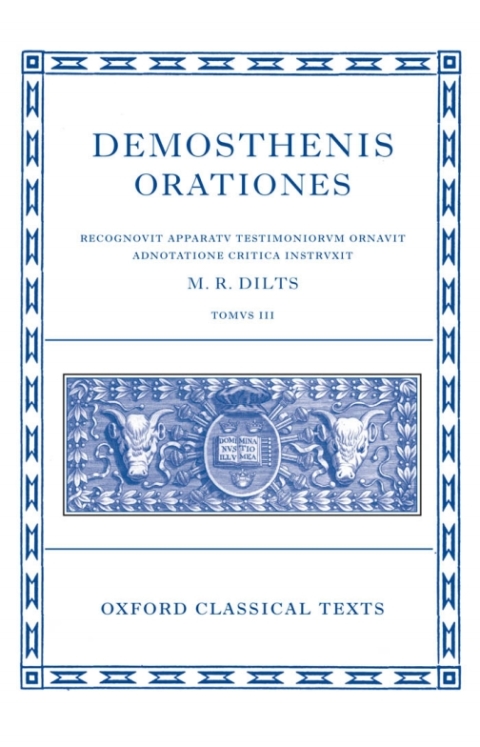 Cover image for book Demosthenis Orationes III