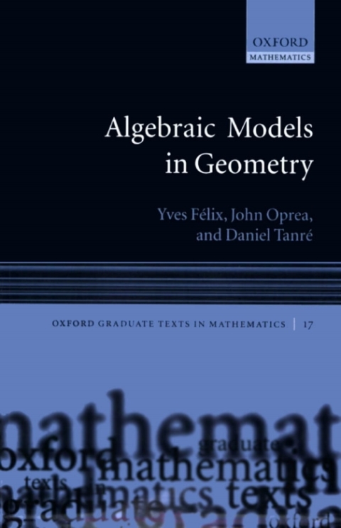 Cover image for book Algebraic Models in Geometry