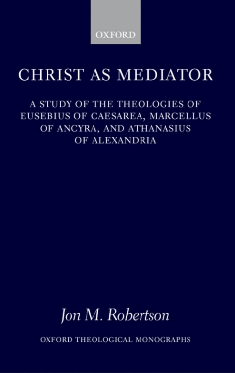 Cover image for book Christ as Mediator