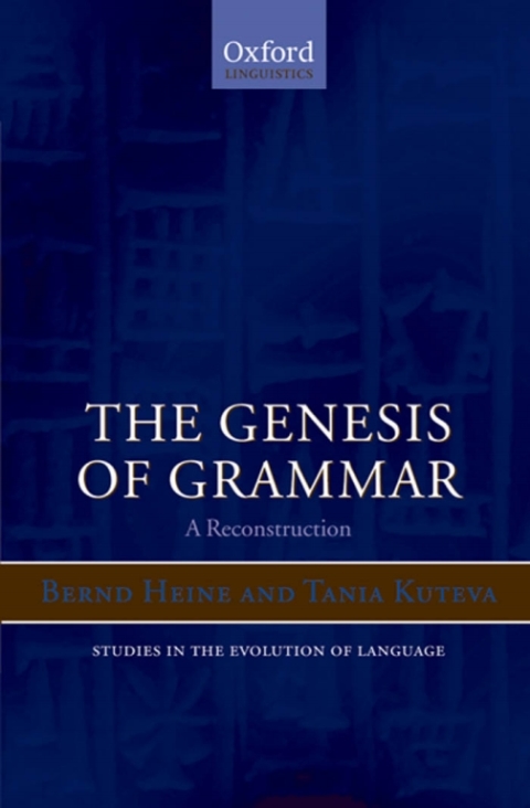 Cover image for book The Genesis of Grammar
