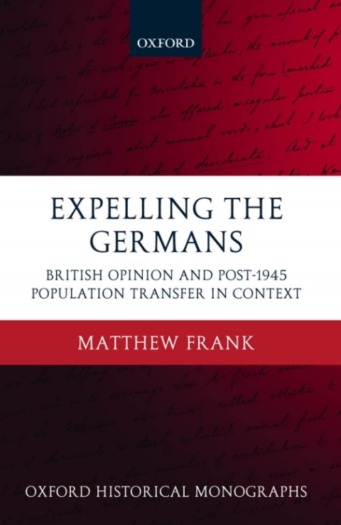 Cover image for book Expelling the Germans