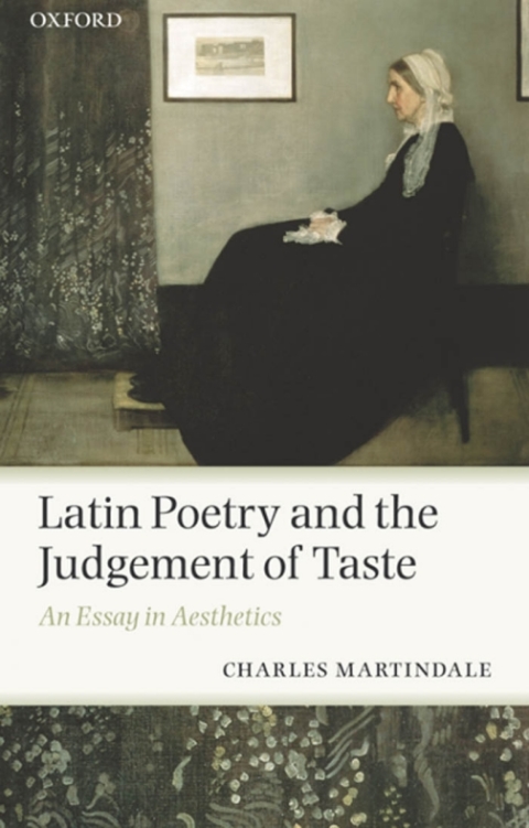 Cover image for book Latin Poetry and the Judgement of Taste