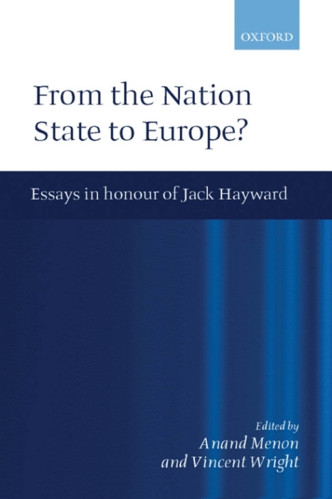 Cover image for book From the Nation State to Europe