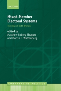 Cover image: Mixed-Member Electoral Systems 1st edition 9780199257683