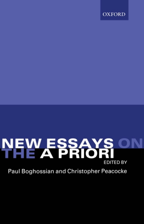 Cover image for book New Essays on the A Priori