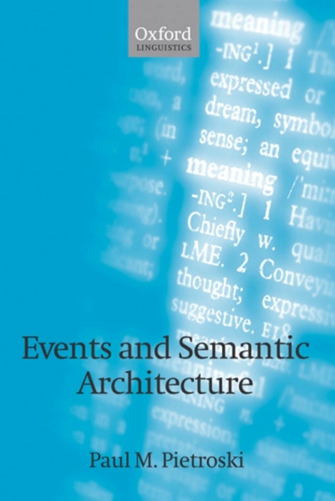 Cover image for book Events and Semantic Architecture