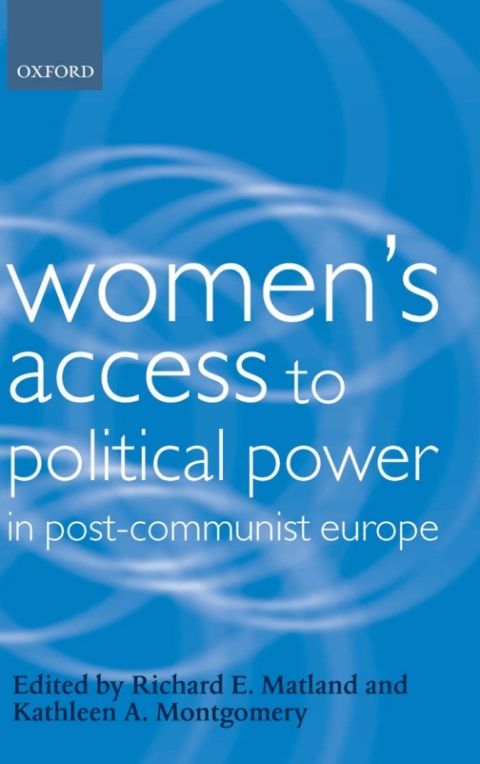 Cover image for book Women's Access to Political Power in Post-Communist Europe