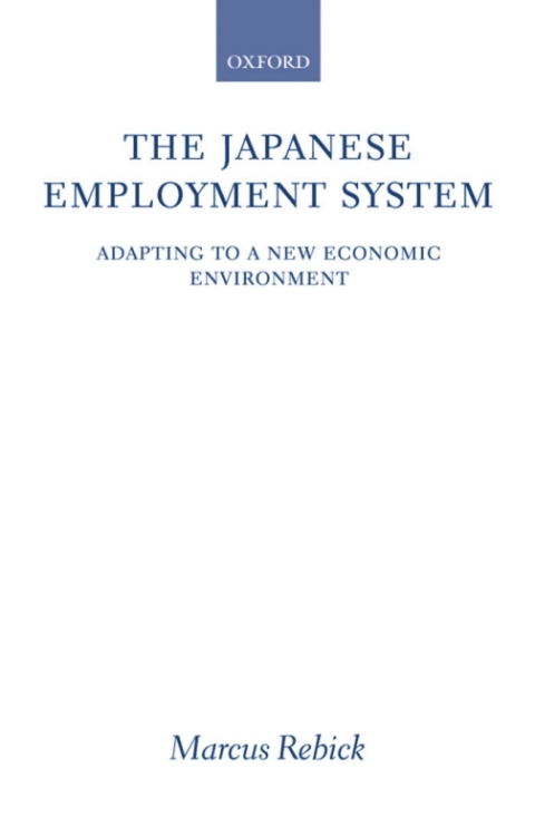 Cover image for book The Japanese Employment System