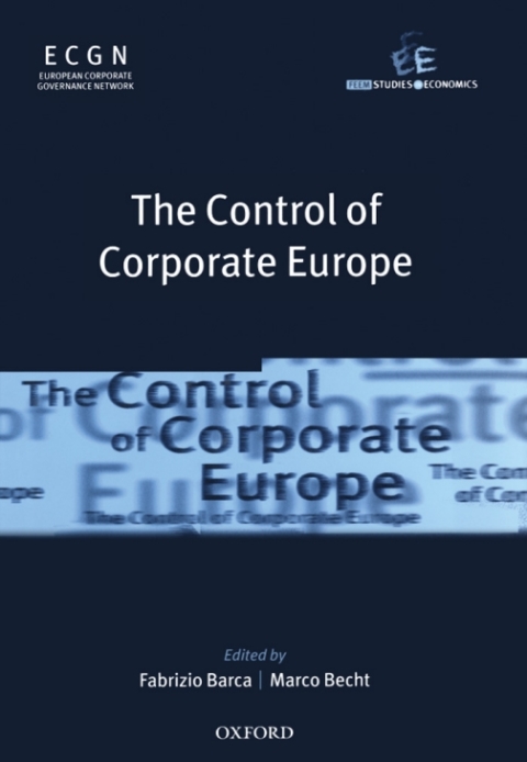 Cover image for book The Control of Corporate Europe