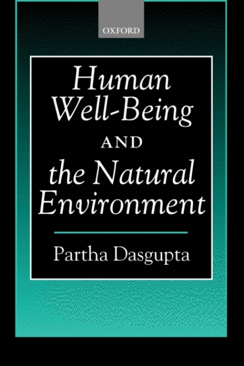 Cover image for book Human Well-Being and the Natural Environment