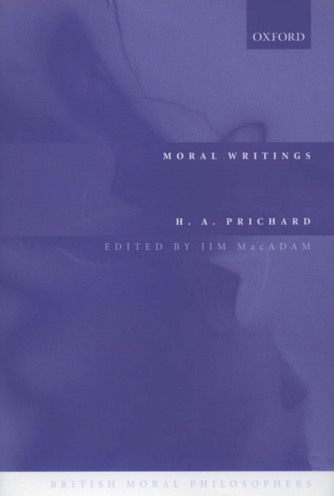 Cover image for book Moral Writings