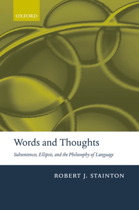 Cover image for book Words and Thoughts