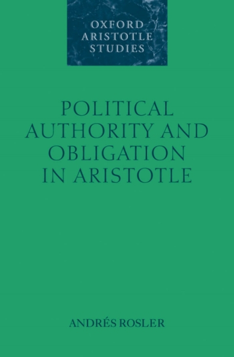 Cover image for book Political Authority and Obligation in Aristotle