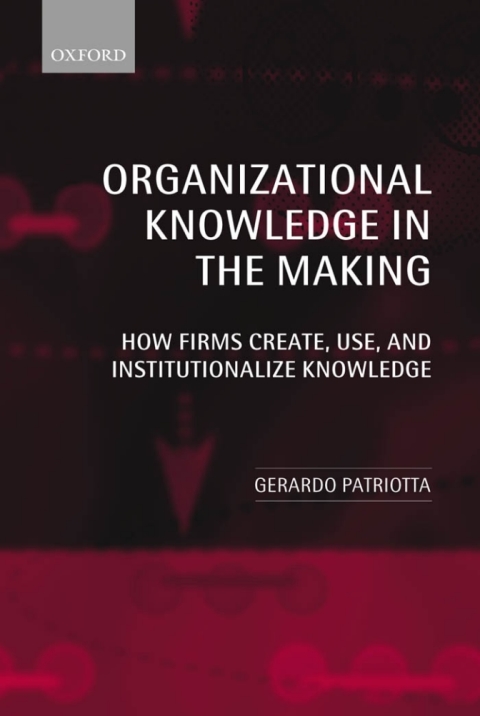 Cover image for book Organizational Knowledge in the Making
