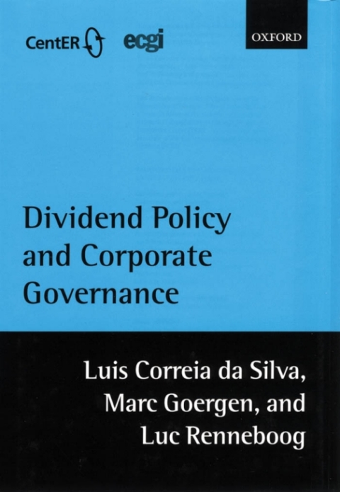 Cover image for book Dividend Policy and Corporate Governance