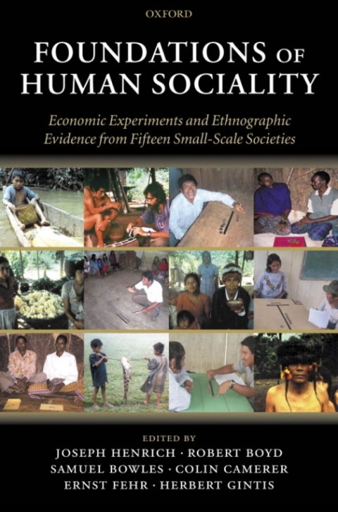 Cover image for book Foundations of Human Sociality