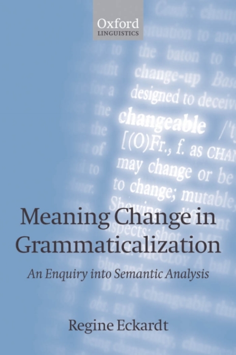 Cover image for book Meaning Change in Grammaticalization