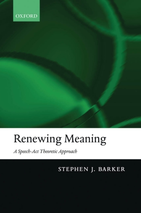 Cover image for book Renewing Meaning