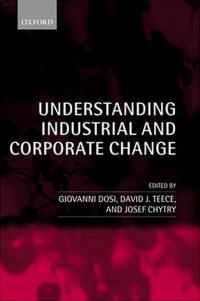 Cover image: Understanding Industrial and Corporate Change 1st edition 9780199269426