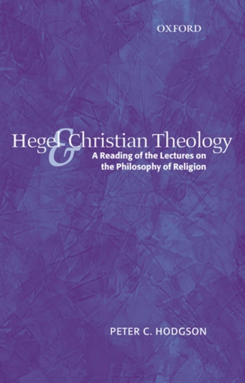 Cover image for book Hegel and Christian Theology
