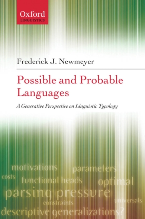 Cover image for book Possible and Probable Languages