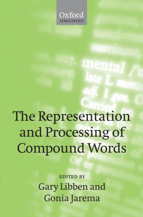 Cover image for book The Representation and Processing of Compound Words
