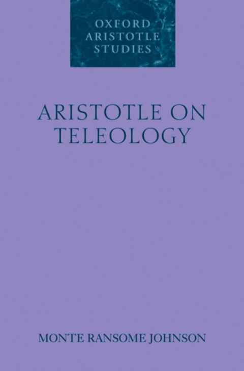 Cover image for book Aristotle on Teleology