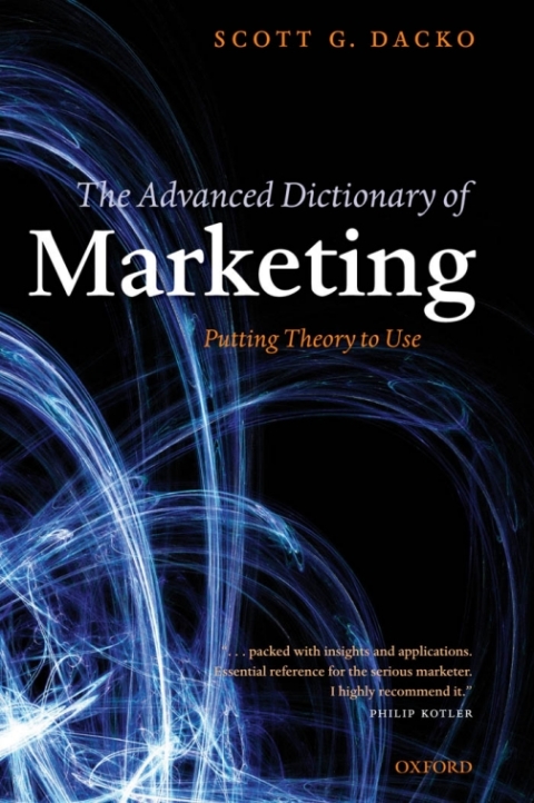 Cover image for book The Advanced Dictionary of Marketing
