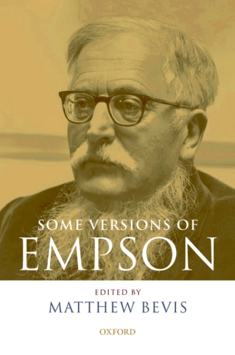 Cover image for book Some Versions of Empson