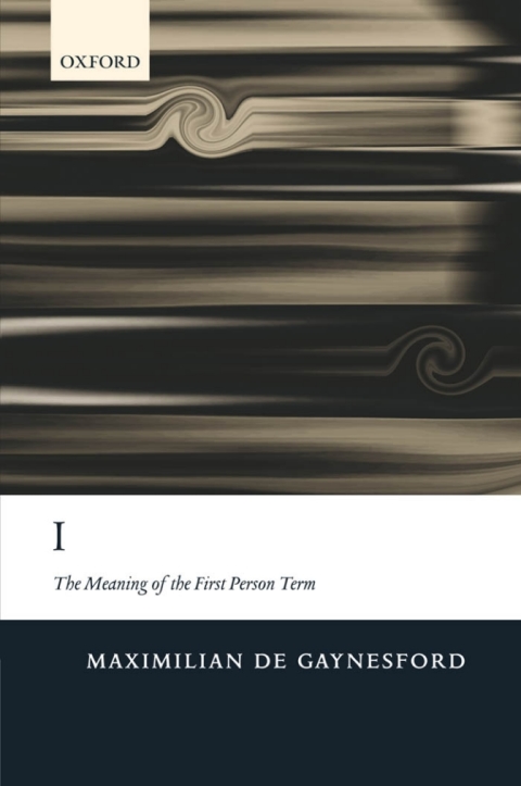 Cover image for book I: The Meaning of the First Person Term