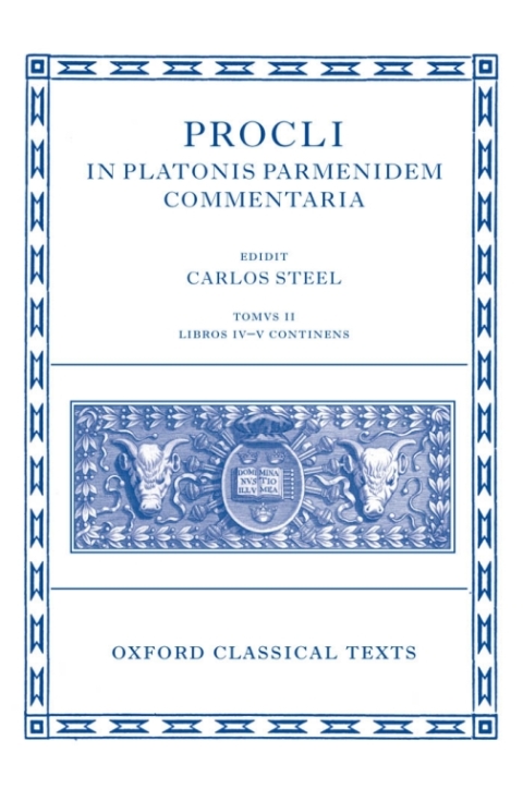 Cover image for book Procli In Platonis Parmenidem Commentaria II