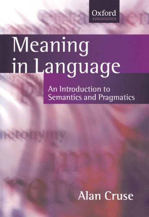 Cover image for book Meaning in Language