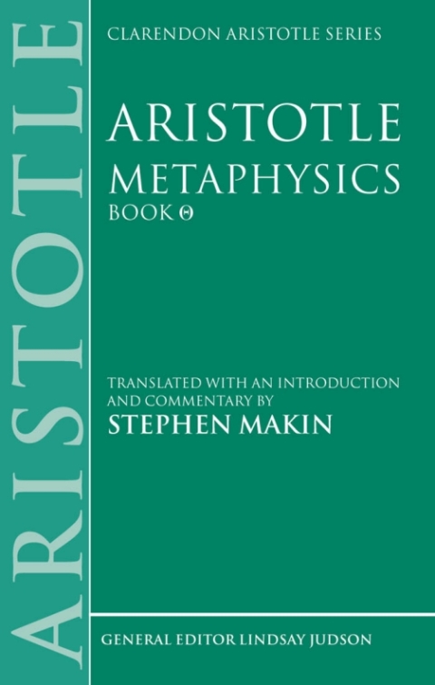 Cover image for book Aristotle: Metaphysics Theta
