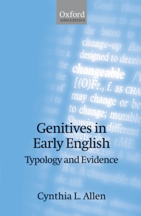 Cover image for book Genitives in Early English