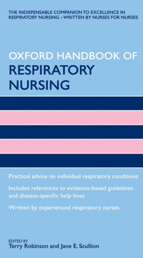 Cover image for book Oxford Handbook of Respiratory Nursing