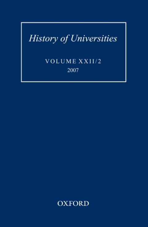 Cover image for book History of Universities