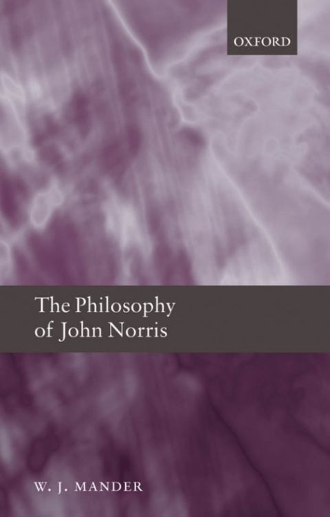 Cover image for book The Philosophy of John Norris