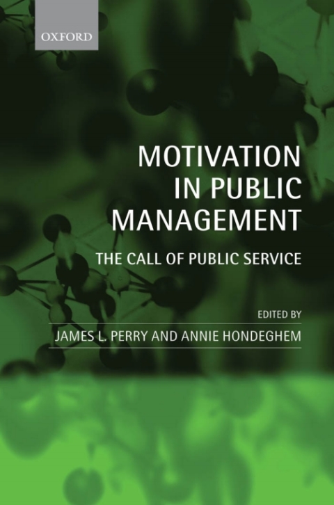 Cover image for book Motivation in Public Management
